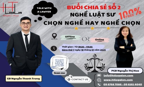 CHƯƠNG TRÌNH ĐẶC BIỆT 2025: NGHỀ LUẬT SƯ – NGHỀ CHỌN HAY CHỌN NGHỀ (CÔNG TY LUẬT UY TÍN TẠI THÀNH PHỐ HỒ CHÍ MINH, VIỆT NAM)